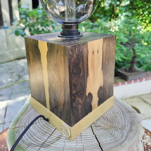 Lampe Bois ziricote Ebéniste Dupetit Thouars | EMPREINTES Paris - EMPREINTES Paris