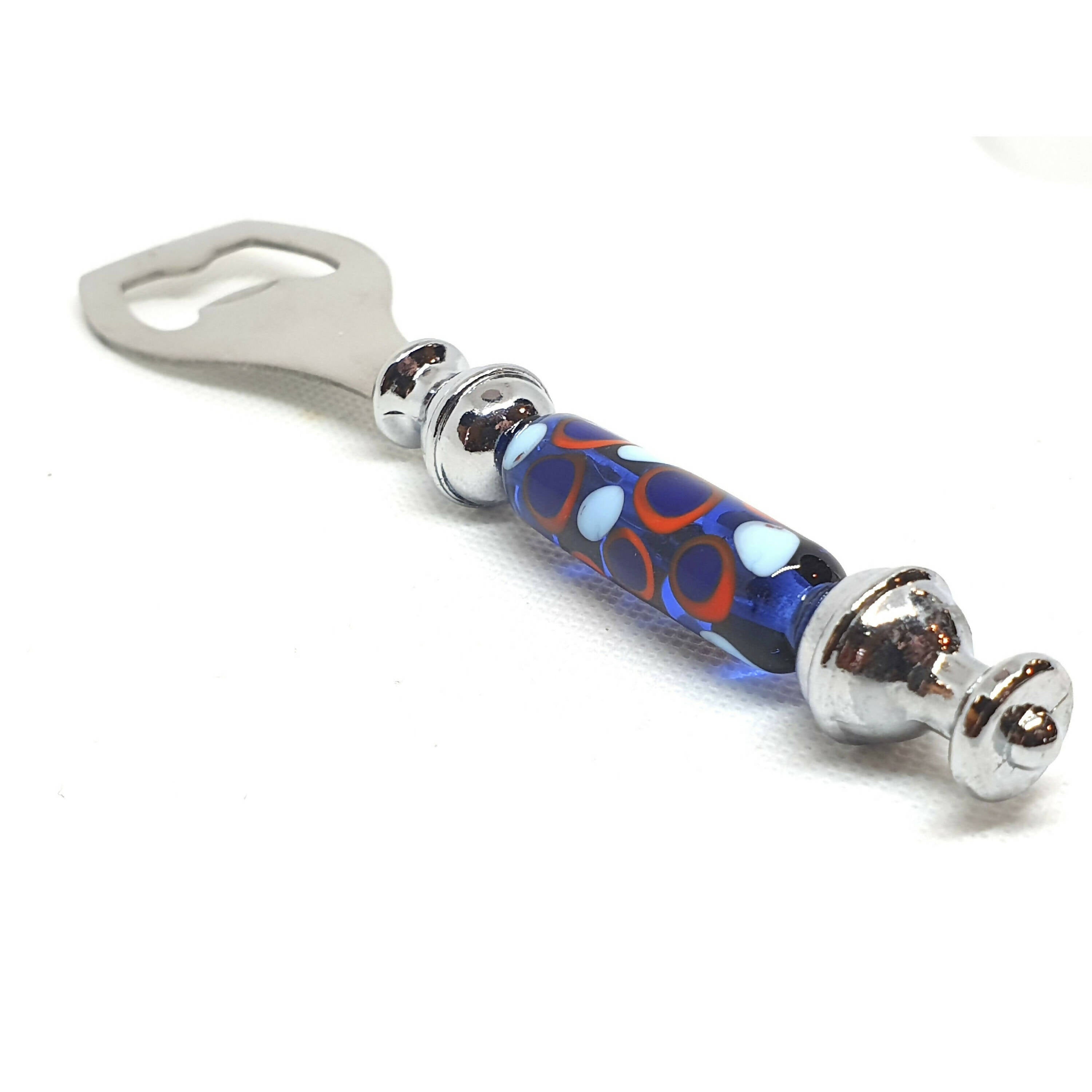 decapsuleur_ouvre_bouteille_bleu_cendrine_m_fileuse_de_verre | EMPREINTES Paris