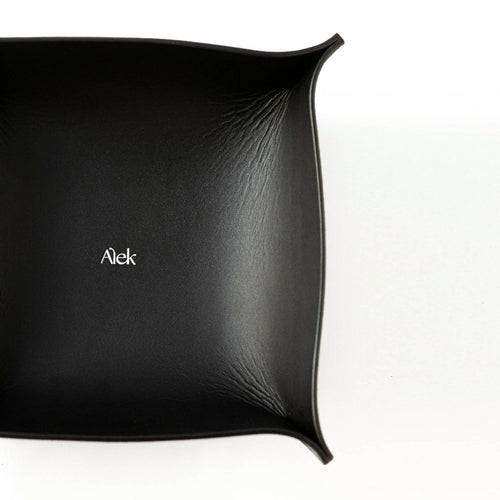 Vide poche en cuir noir | EMPREINTES Paris - EMPREINTES Paris