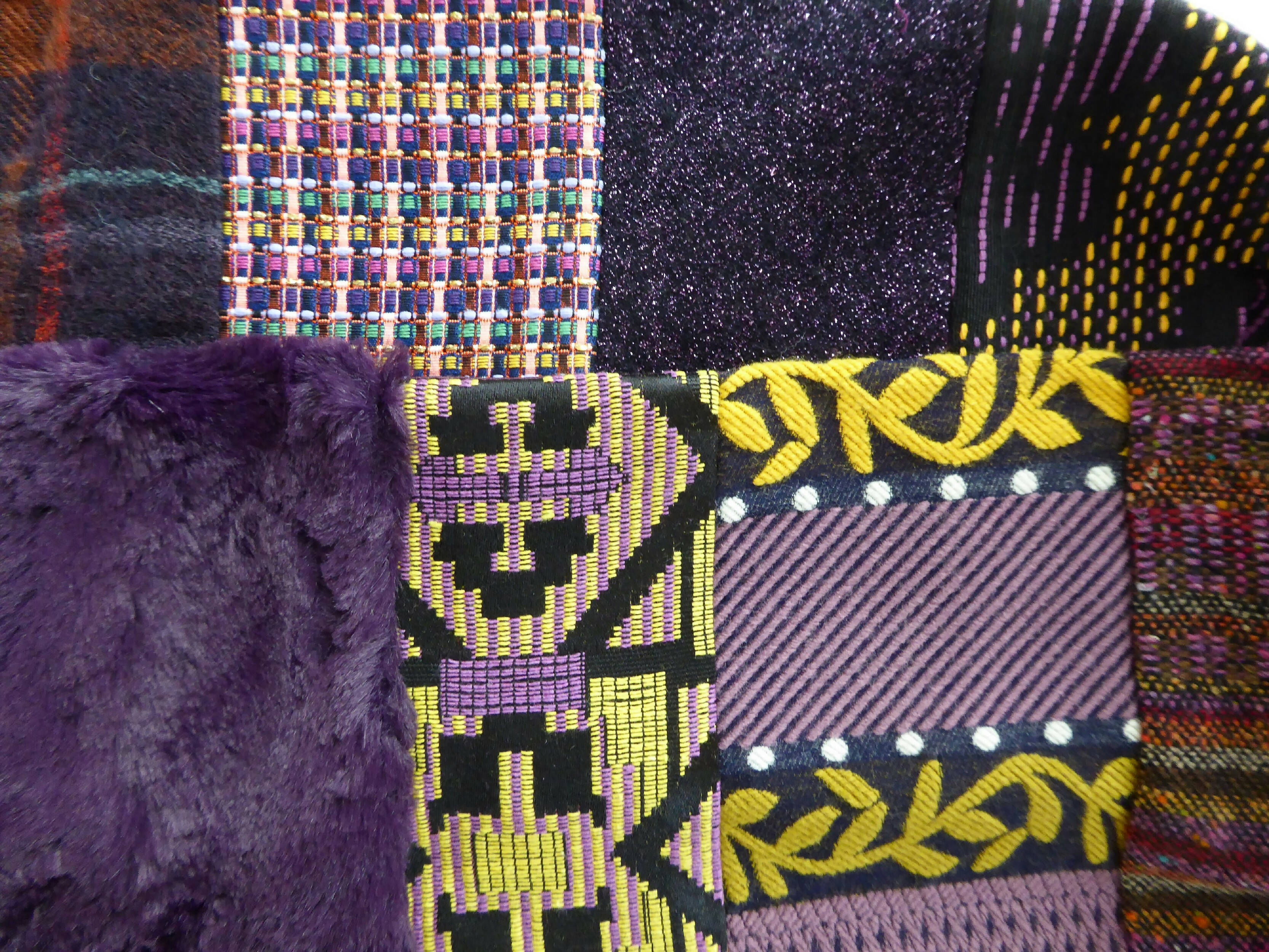 Écharpe hivernale- purple | EMPREINTES Paris