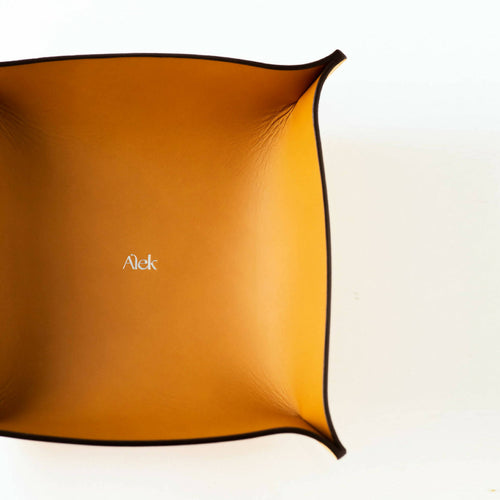 Vide poche en cuir marron clair | EMPREINTES Paris - EMPREINTES Paris