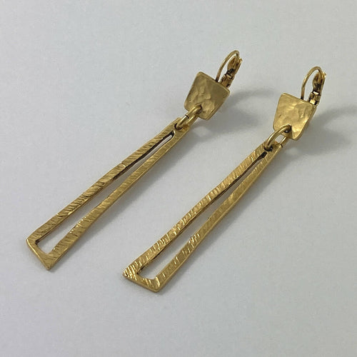 Boucles d’oreilles en étain Doré 25 | EMPREINTES Paris - EMPREINTES Paris