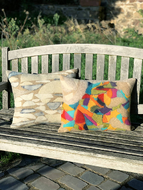 Coussin Berlingot beige | EMPREINTES Paris - EMPREINTES Paris