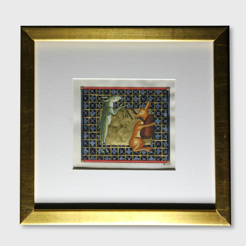 Enluminure les animaux musiciens 2 | EMPREINTES Paris - EMPREINTES Paris