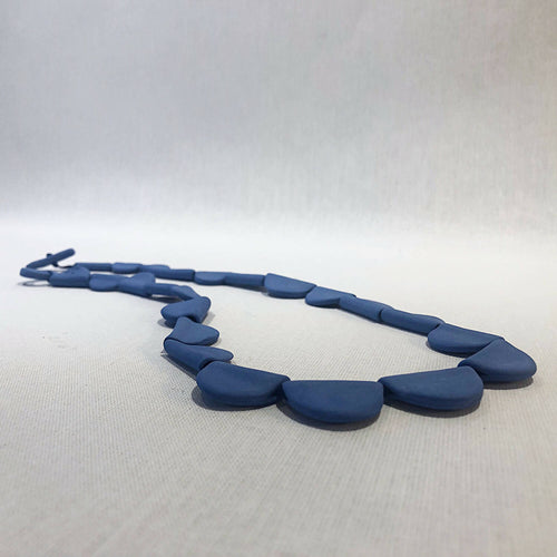 Collier les petits volets porcelaine bleue | EMPREINTES Paris - EMPREINTES Paris