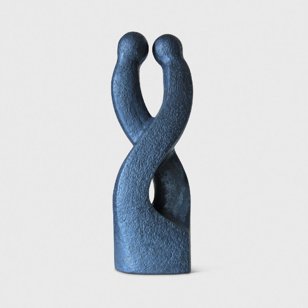 Sculpture couple en argile Invitation | EMPREINTES Paris