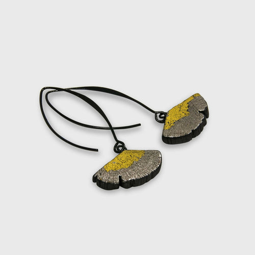 Boucles d'oreilles KURO-FULI-KIN-PALLA-GINKO 2 | EMPREINTES Paris - EMPREINTES Paris