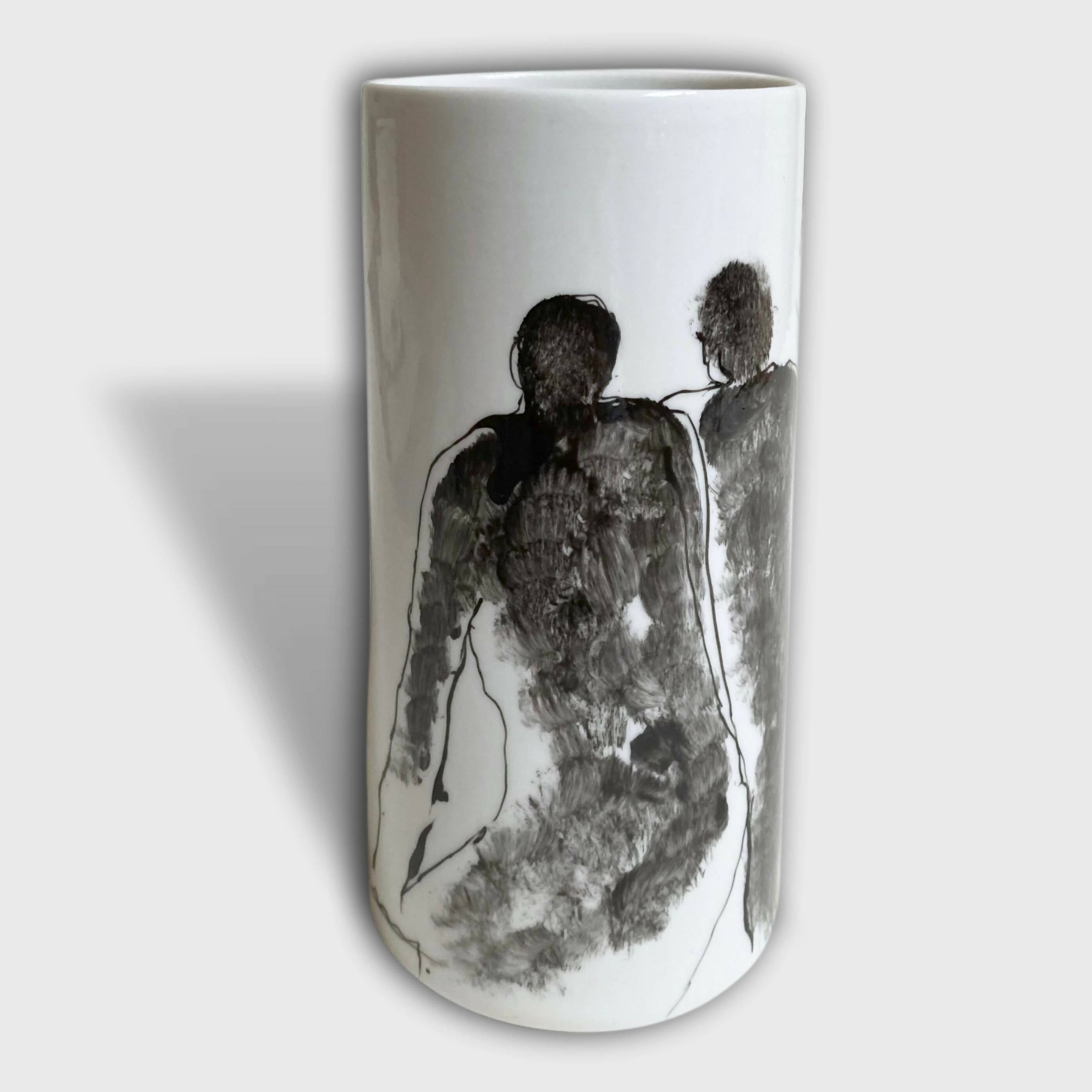 Vase tube personnages | EMPREINTES Paris