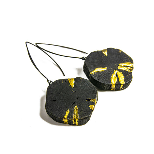 Boucles d’oreilles KURO-KIN-FULI-KINTSUGI 2 | EMPREINTES Paris - EMPREINTES Paris