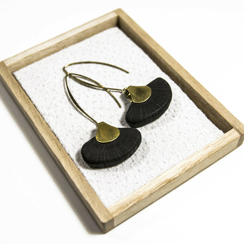 Boucles d'oreilles HIME-SASHI-DAI-GINKO 3 | EMPREINTES Paris - EMPREINTES Paris