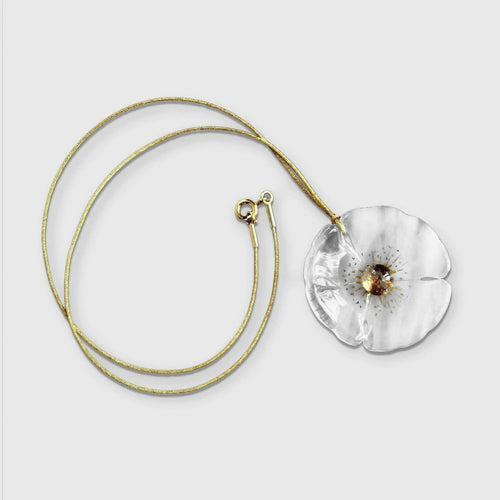 pendentif_coquelicot_blanc_nuage_mari_et_femme | EMPREINTES Paris - EMPREINTES Paris