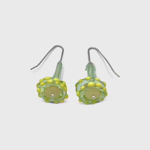 Boucles d'oreilles Parasols jaunes et vertes | EMPREINTES Paris - EMPREINTES Paris