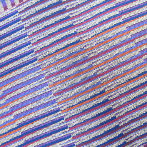 Écharpe Étroite Laine Soie Multico Camel Mécanique | EMPREINTES Paris - EMPREINTES Paris