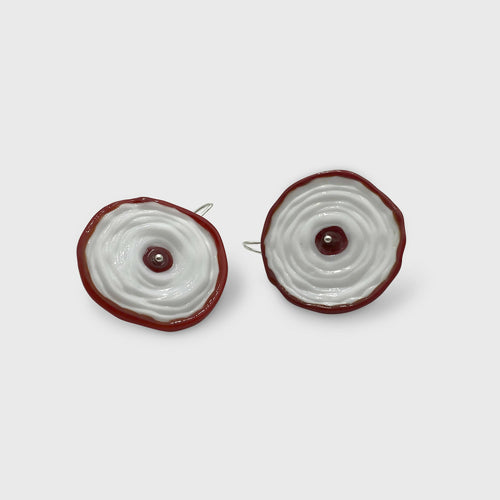boucles_doreilles_coquelicot_disques_blanc_et_rouge_lathoumetie_helene copie | EMPREINTES Paris - EMPREINTES Paris