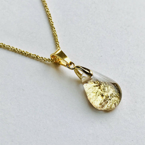 Pendentif Perle clair et or | EMPREINTES Paris - EMPREINTES Paris