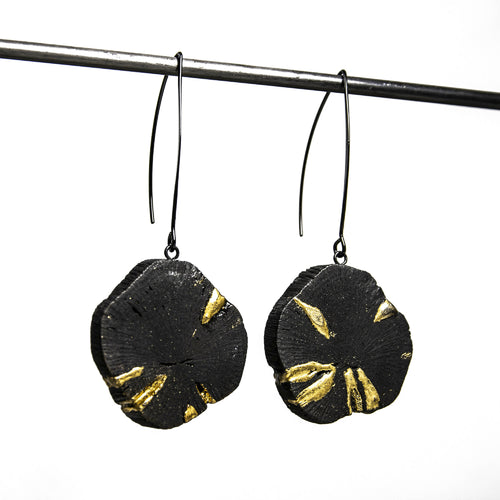 Boucles d’oreilles KURO-KIN-FULI-KINTSUGI 2 | EMPREINTES Paris - EMPREINTES Paris