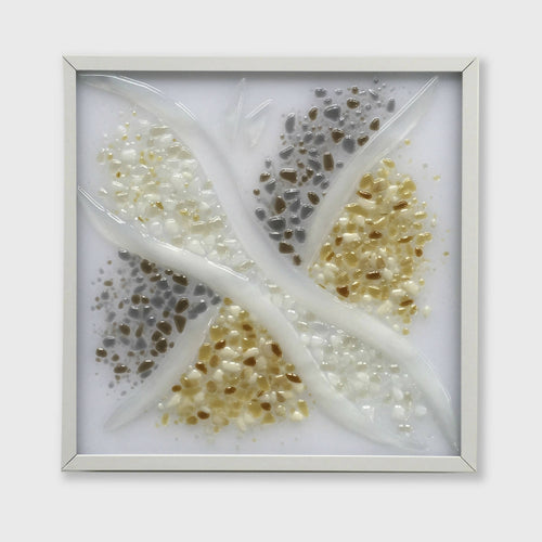 Applique carrée - Feu d’artifice jaune | EMPREINTES Paris - EMPREINTES Paris