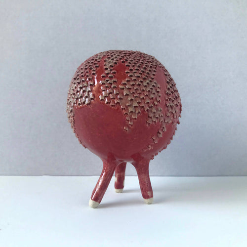 Soma [R3PBTE16].1 - Petite sculpture en grès modelé émaillé | EMPREINTES Paris - EMPREINTES Paris