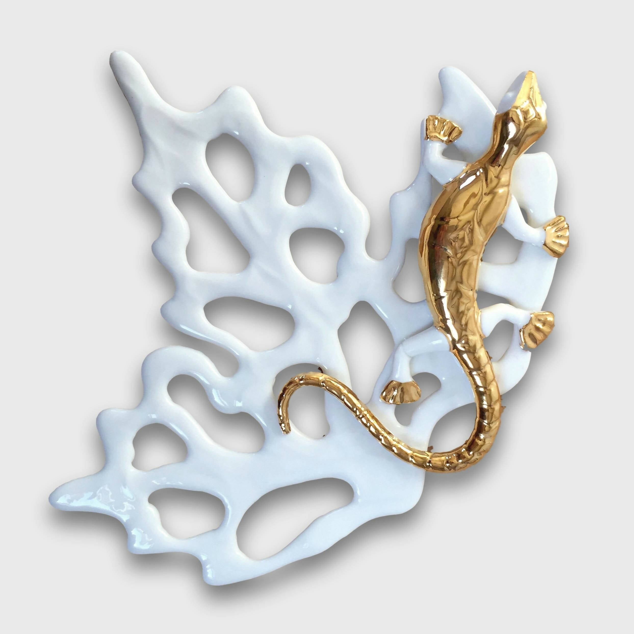 Assiette à pain feuille de vigne | EMPREINTES Paris