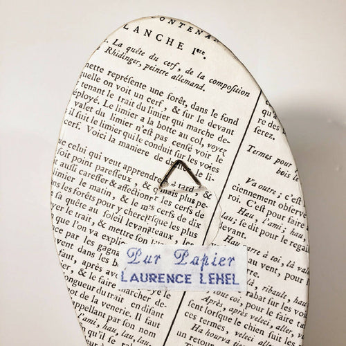 Sculpture papier Boots Chasse et pêche | EMPREINTES Paris - EMPREINTES Paris