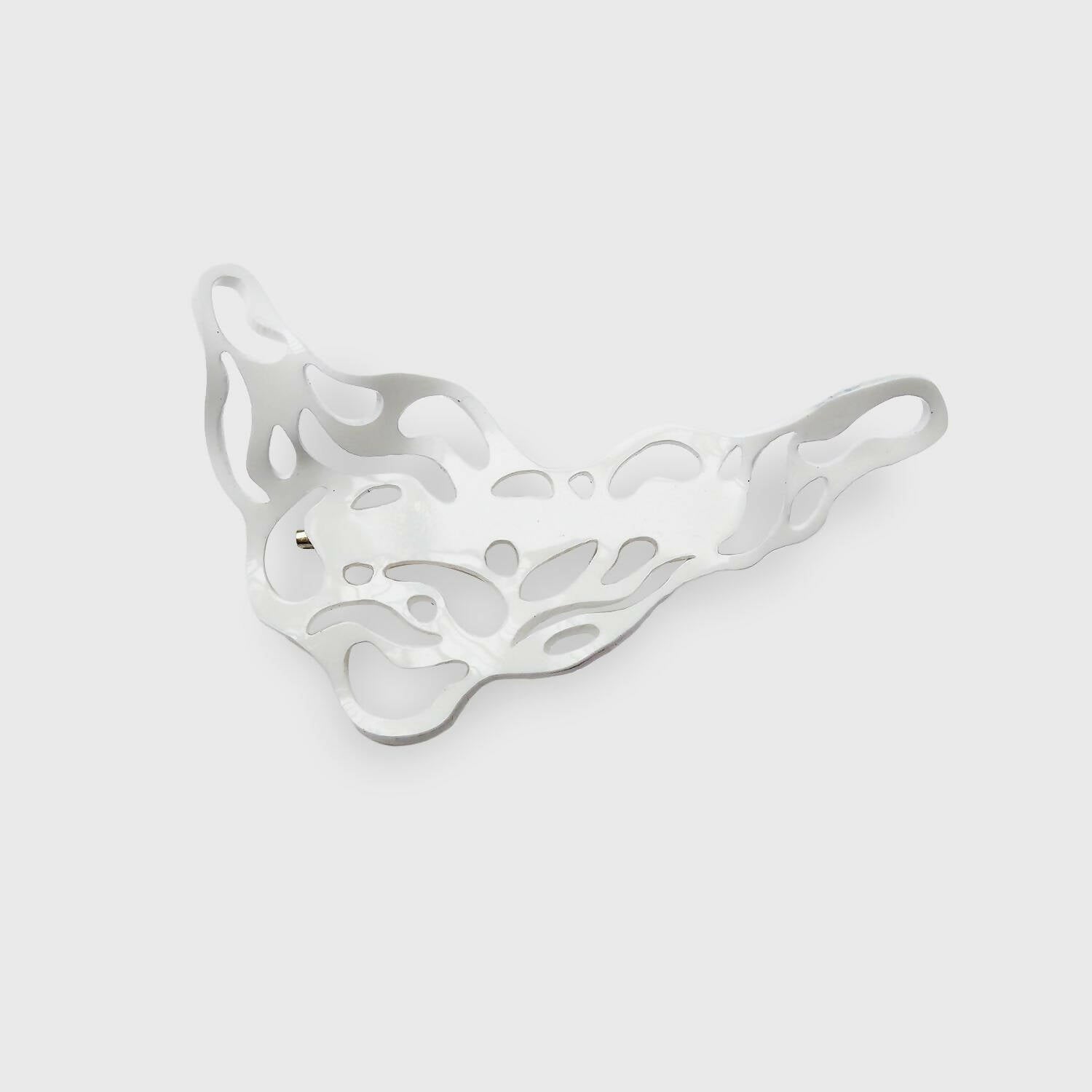 Broche Ecume - Blanc | EMPREINTES Paris