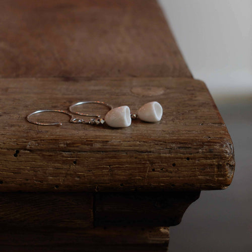 Boucles d'oreilles clochettes en porcelaine | EMPREINTES Paris - EMPREINTES Paris