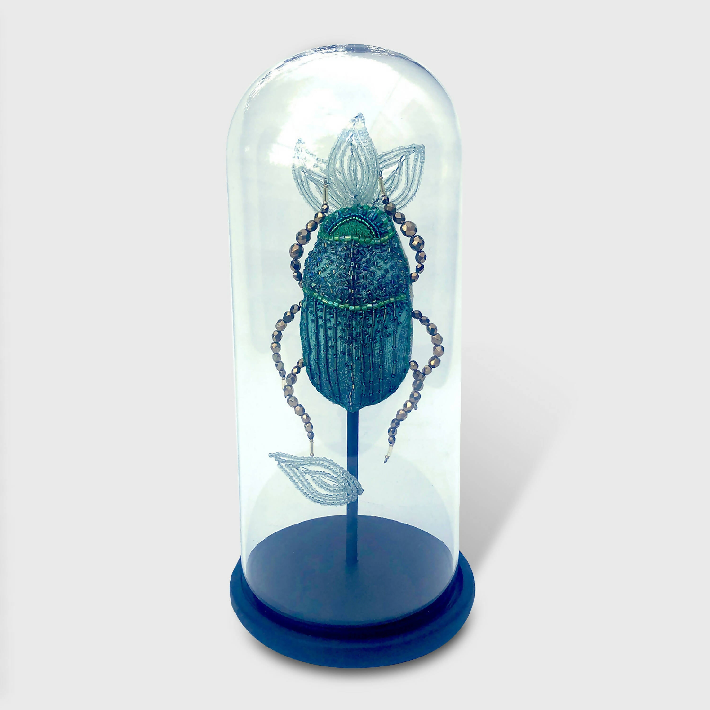 sculpture_textile_scarabee_emeraude_agathe_you | EMPREINTES Paris