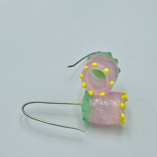 Boucles d'oreilles Corolles roses | EMPREINTES Paris - EMPREINTES Paris