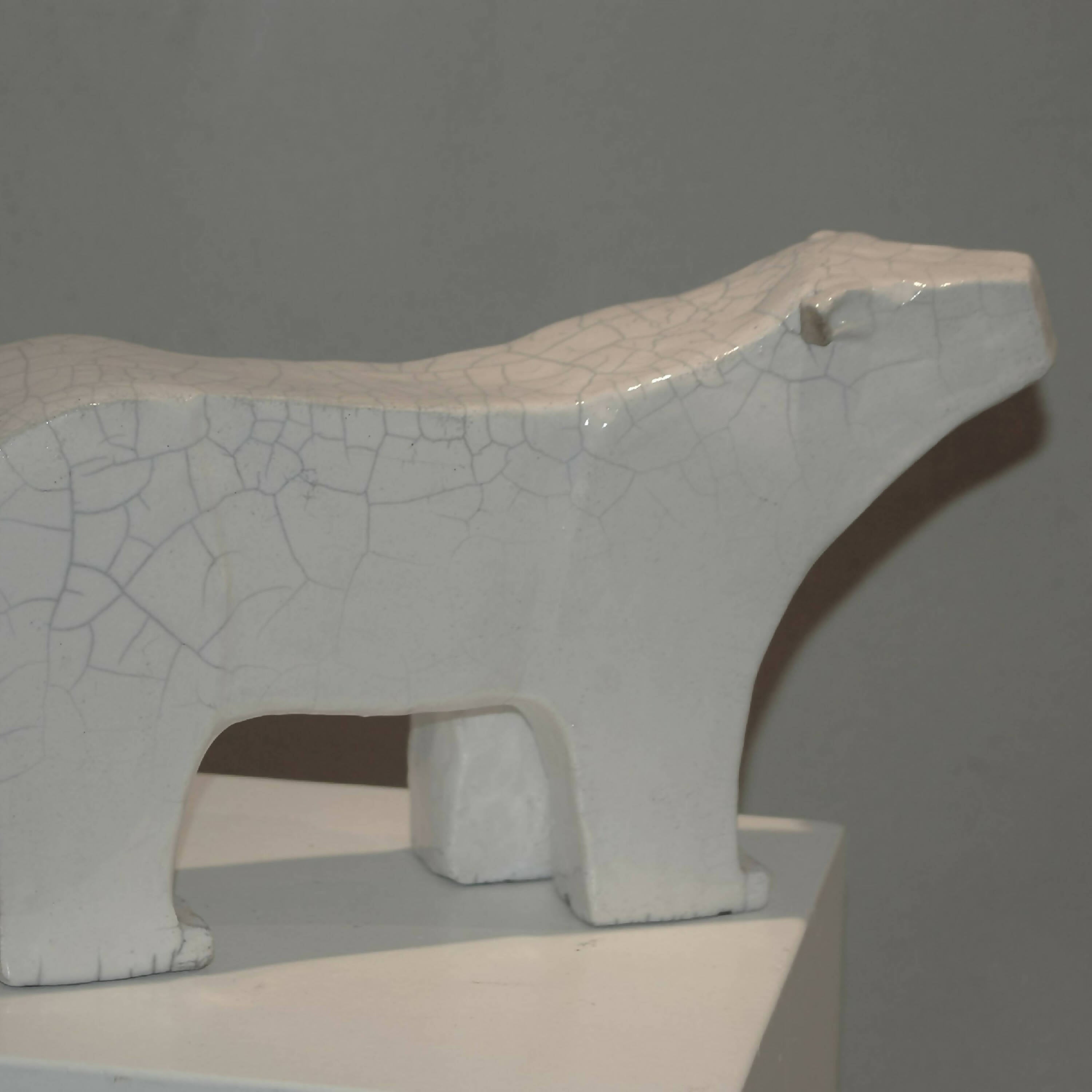 Sculpture Ours blanc - Nine | EMPREINTES Paris | EMPREINTES Paris