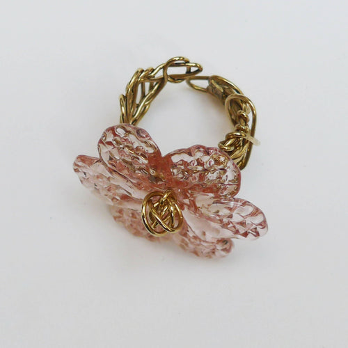 Bague fleur Rose TREILLE | EMPREINTES Paris - EMPREINTES Paris