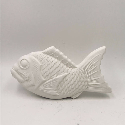 Grand Poisson Blanc mural Japonais | EMPREINTES Paris - EMPREINTES Paris