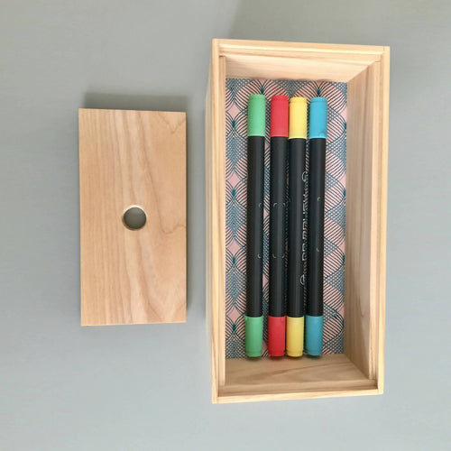 Boîtes Hako - Format Rectangulaire - Décor 70s | EMPREINTES Paris - EMPREINTES Paris