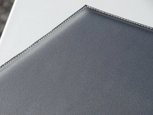 Sous-main Beaurecueil double cuir Ebène | EMPREINTES Paris - EMPREINTES Paris