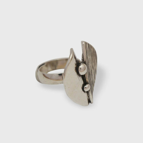 Bague réglable en étain argentée 6 | EMPREINTES Paris - EMPREINTES Paris