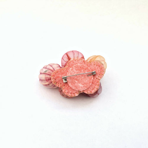 Broche Jardin Secret rose | EMPREINTES Paris - EMPREINTES Paris