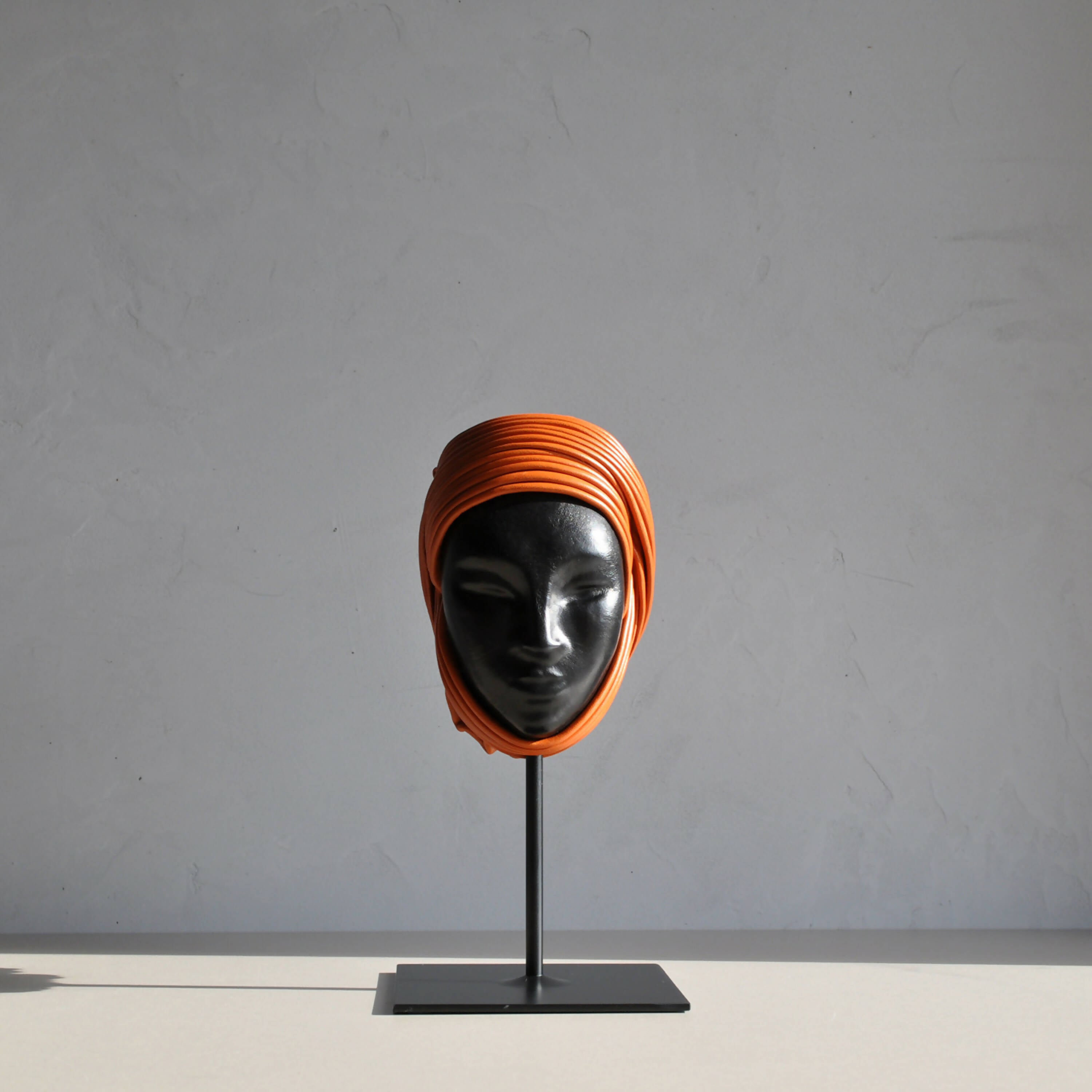Sculpture visage sur socle | EMPREINTES Paris