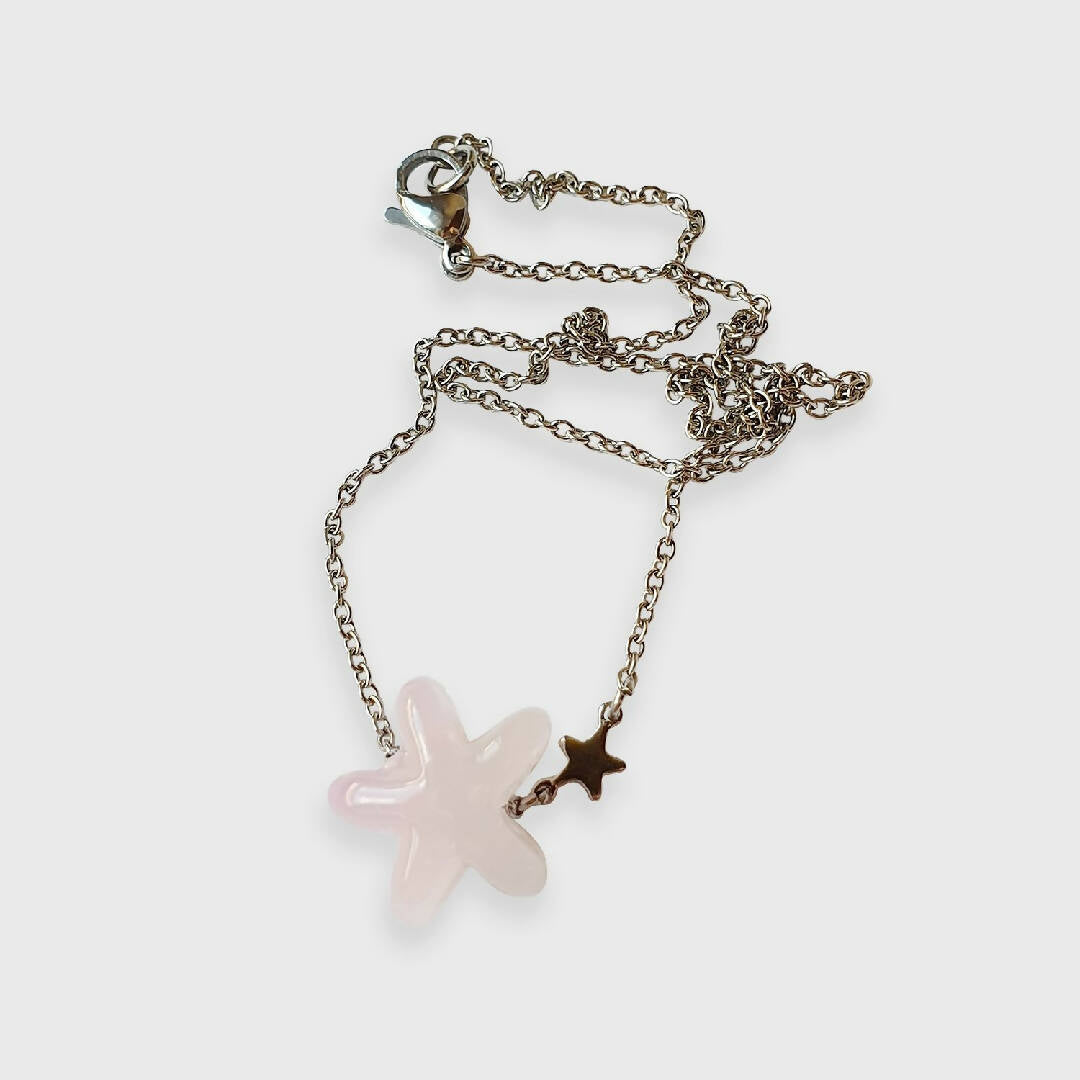 Collier étoile rose pâle | EMPREINTES Paris
