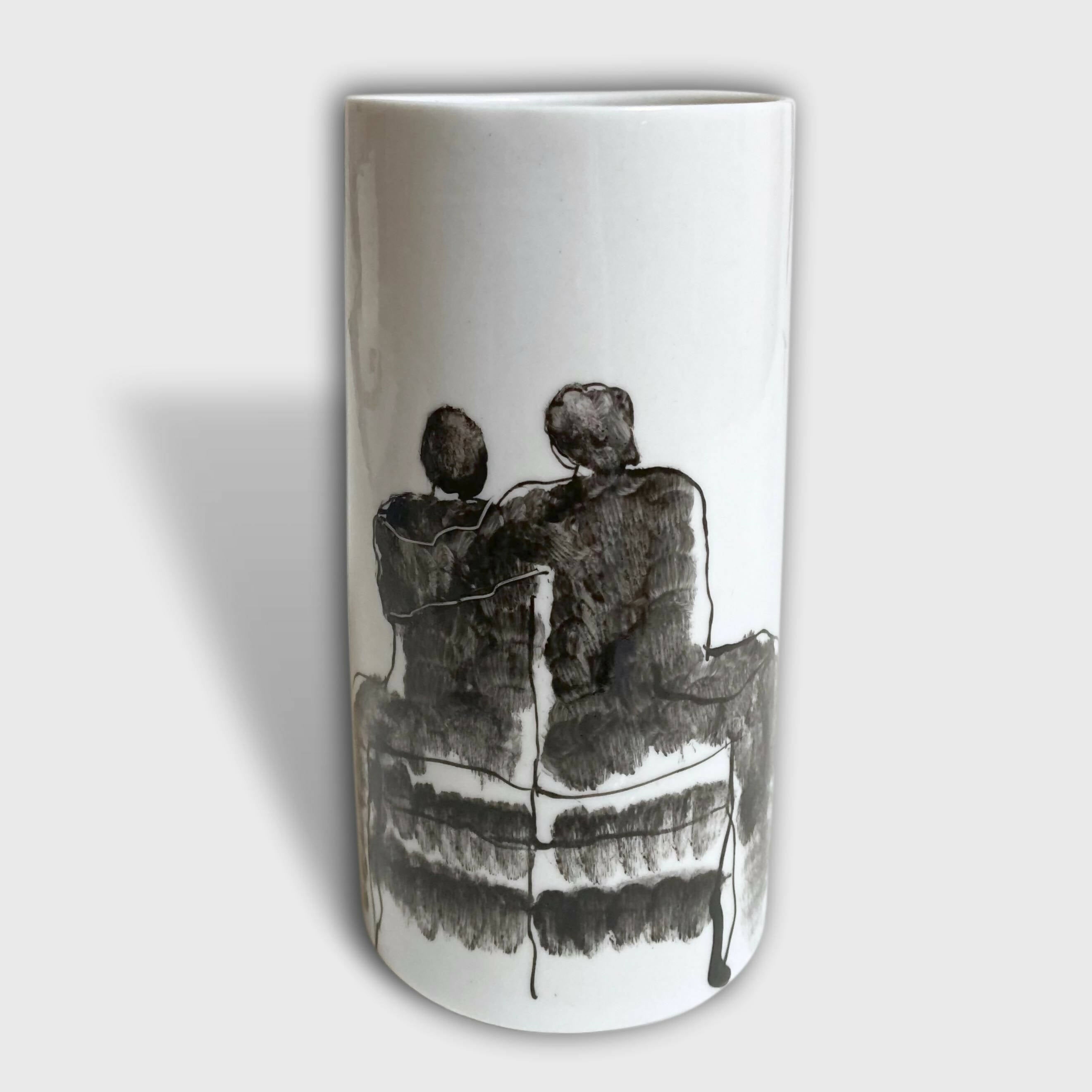 Vase tube couple assis | EMPREINTES Paris