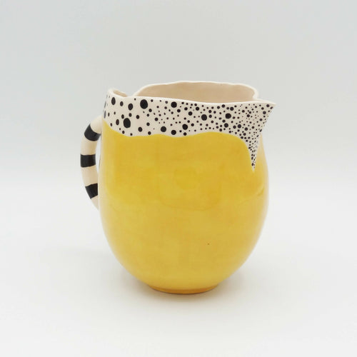 Pichet Les Oiseaux jaune, petit modèle | EMPREINTES Paris - EMPREINTES Paris