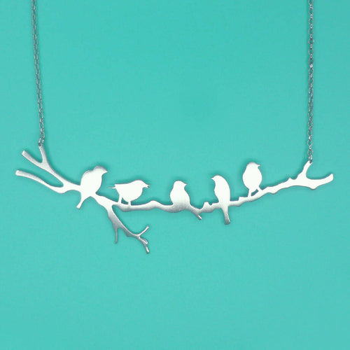 Collier oiseaux Argent | EMPREINTES Paris - EMPREINTES Paris