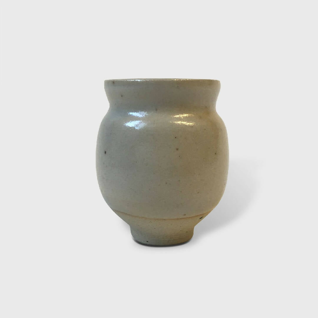 Petit Vase Beige n°2 en grès | EMPREINTES Paris
