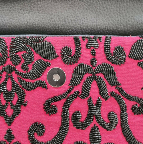 Pochette rouge perlée | EMPREINTES Paris - EMPREINTES Paris