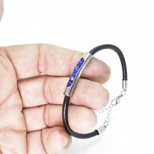 Bracelet en perles de Lapis Lazuli | EMPREINTES Paris - EMPREINTES Paris