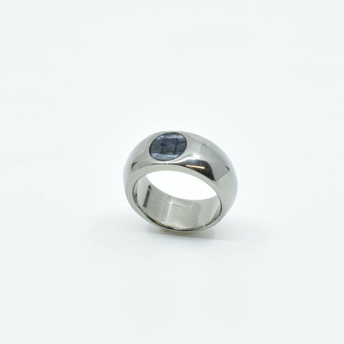 Bague titane et Molaire de Mammouth | EMPREINTES Paris - EMPREINTES Paris