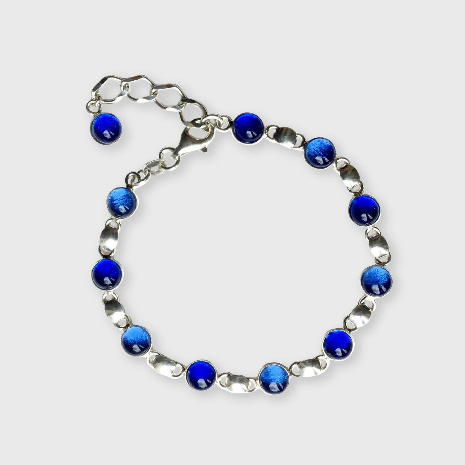 Bracelet BILLE bleu ciel-bleu roi | EMPREINTES Paris | EMPREINTES Paris
