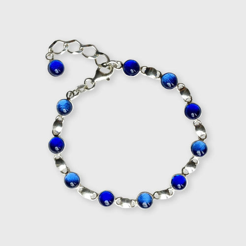 Bracelet BILLE bleu ciel-bleu roi | EMPREINTES Paris - EMPREINTES Paris