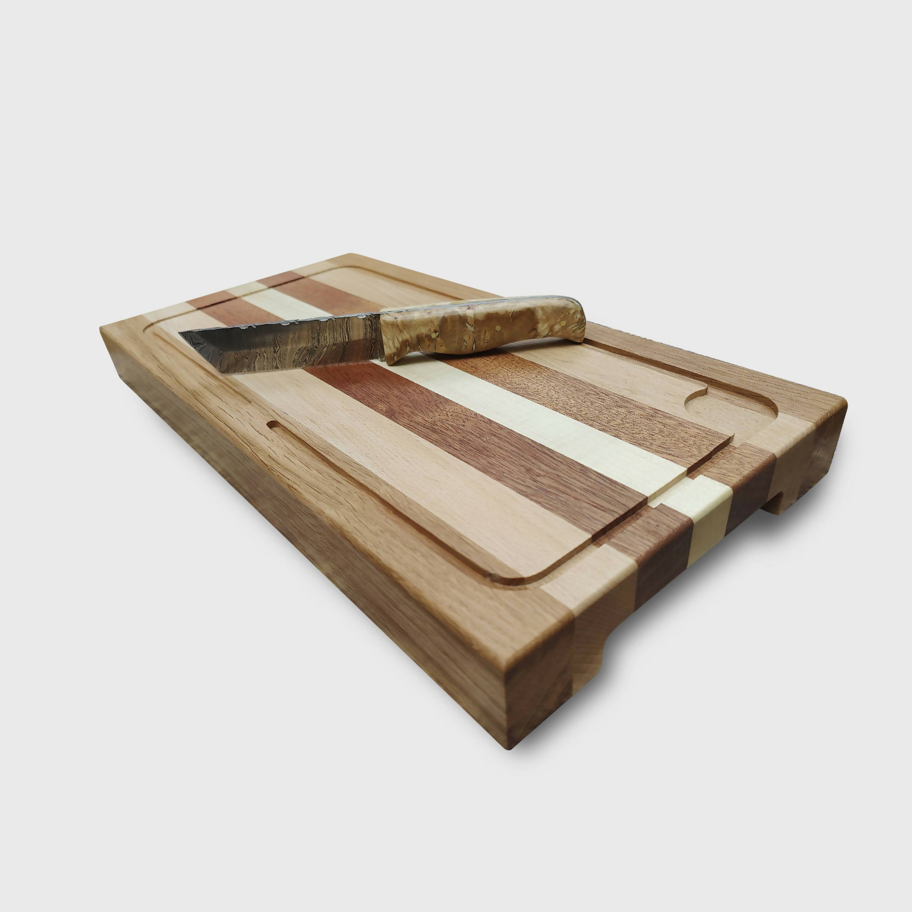 Billot de table en bois & Couteau 1 | EMPREINTES Paris