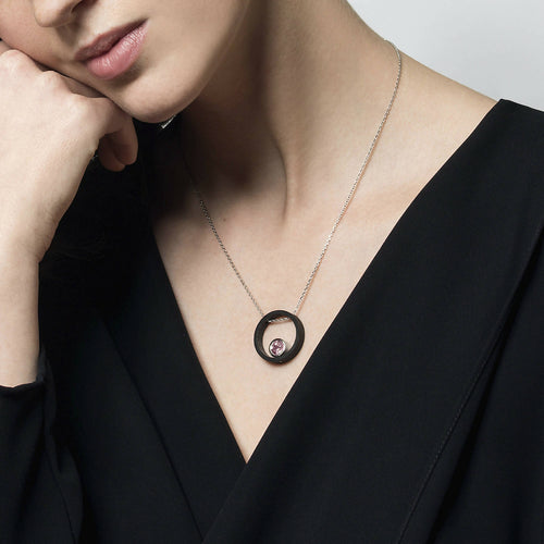 Collier Cercle Carbone | EMPREINTES Paris - EMPREINTES Paris