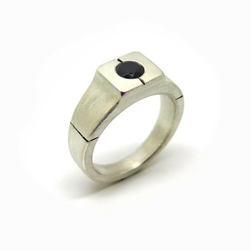 Chevalière carrée Spinelle | EMPREINTES Paris - EMPREINTES Paris