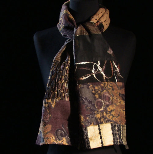 Écharpe hivernale ocre | EMPREINTES Paris - EMPREINTES Paris